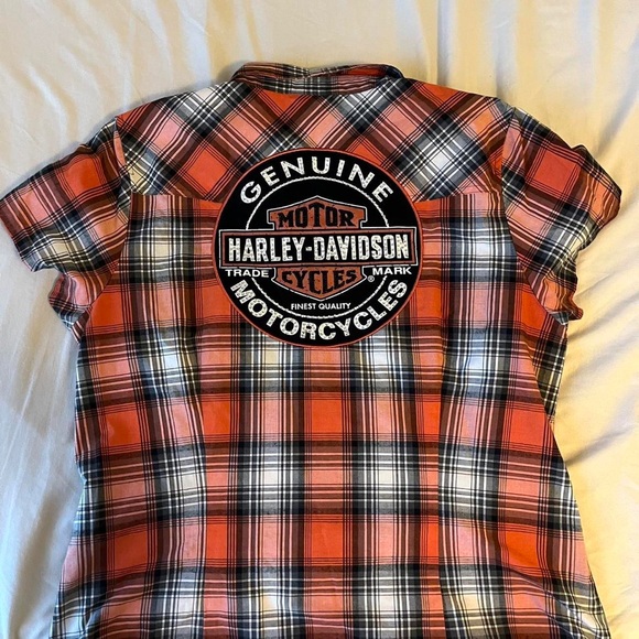 Harley Davidson Button Down Shirt - Picture 3 of 5